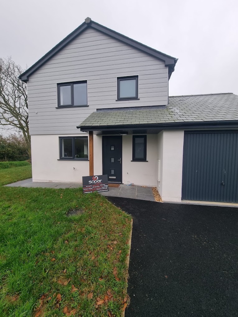 Exterior cladding project by Soper Carpentry